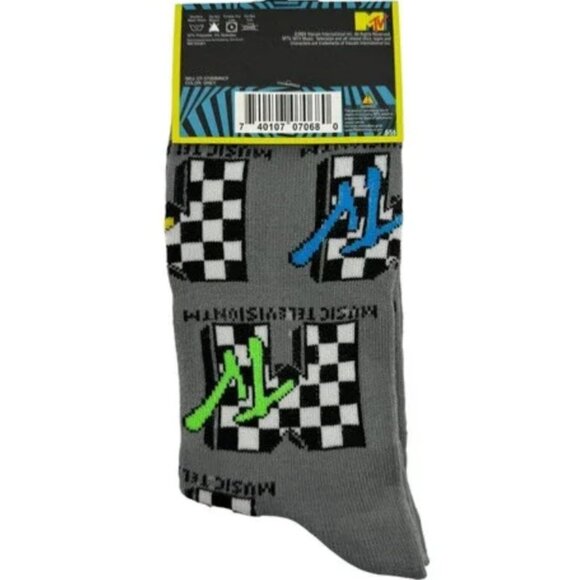 *3/$15* Mens MTV Socks - Picture 2 of 2